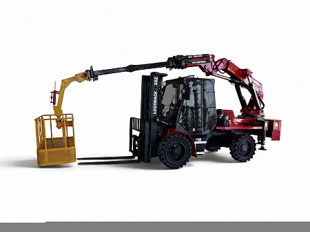 LEOTRACK 35Z · вилы 3,5 т + кран 5 т